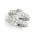 0.8 Carat Moissanite Diamond Ring Sets