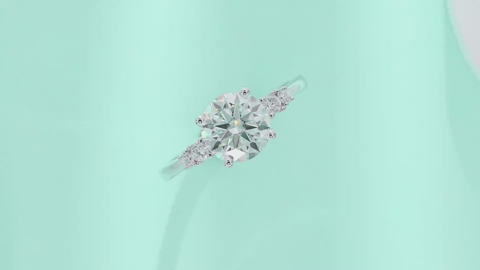 The Vow Of Stars | 2 Carat Premium Moissanite Ring