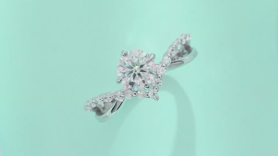 The Crown Of Love | 1 Carat Premium Moissanite Ring