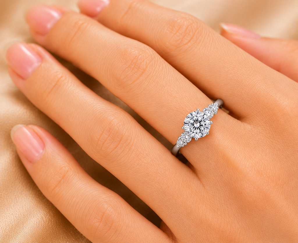 The Vow Of Stars | 2 Carat Premium Moissanite Ring