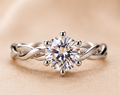 Eternal Vine | 1 Carat Moissanite Ring